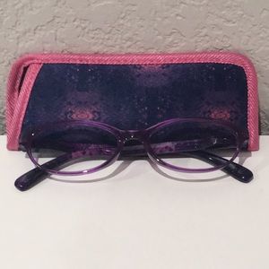 FAKE GLASSES!!!!! Purple